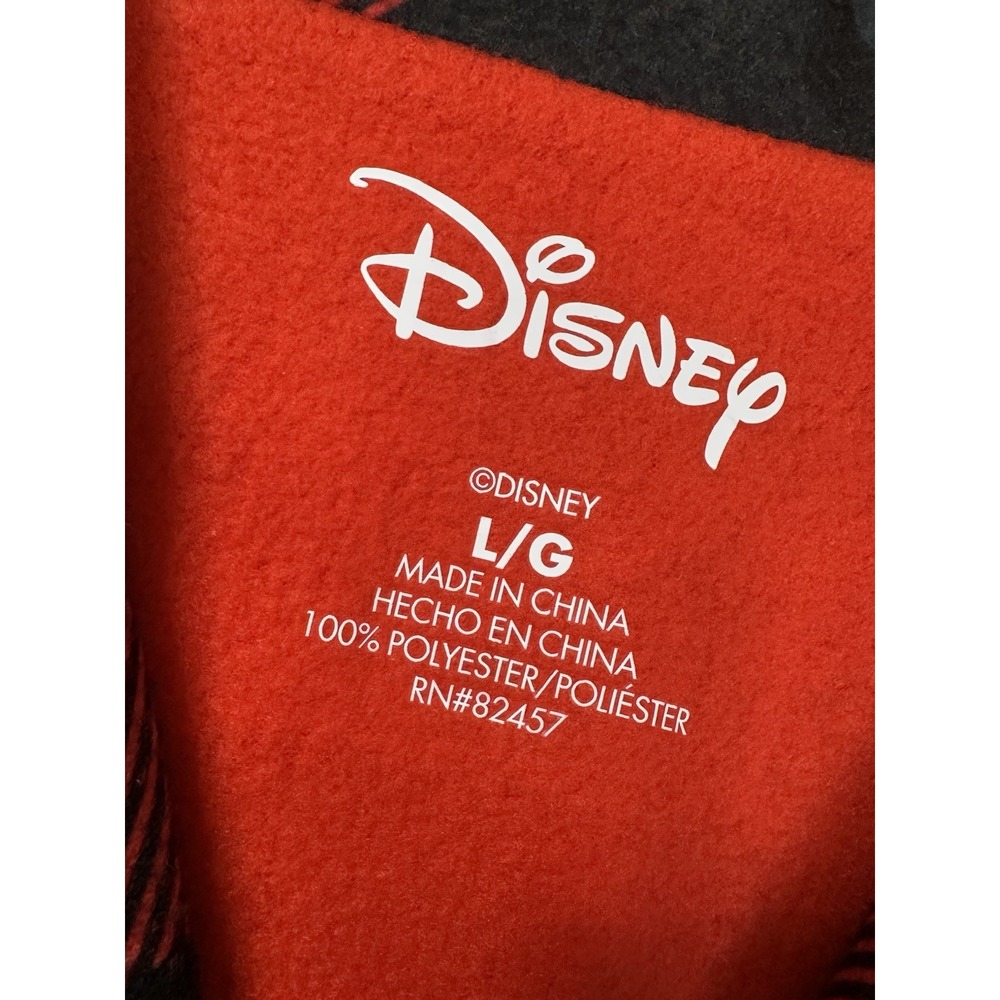 Disney Mickey Mouse Christmas 2 Pc Pajama Set Womens L Long Sleeve Top & Pant - Picture 11 of 12